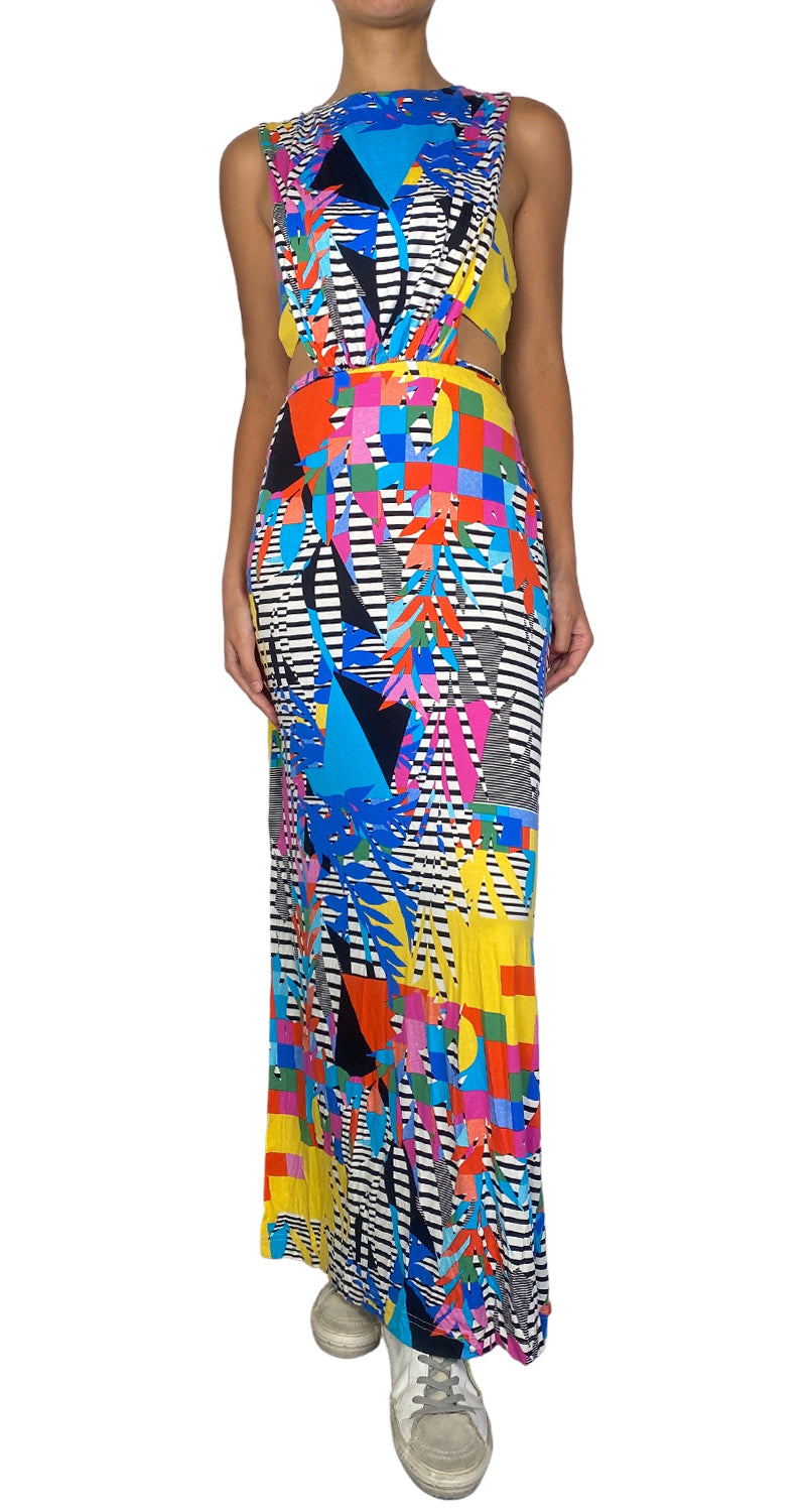 Vestido Multicolor Maxi