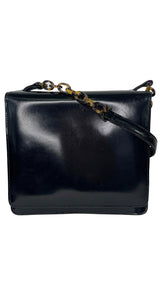 Bolso Cuero Negro