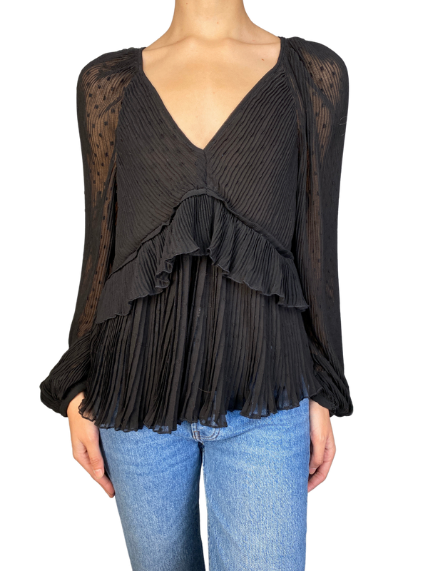 Blusa Traslucida