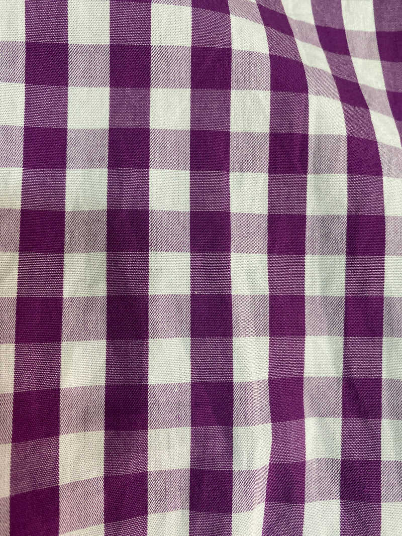 Camisa Cuadros Morados