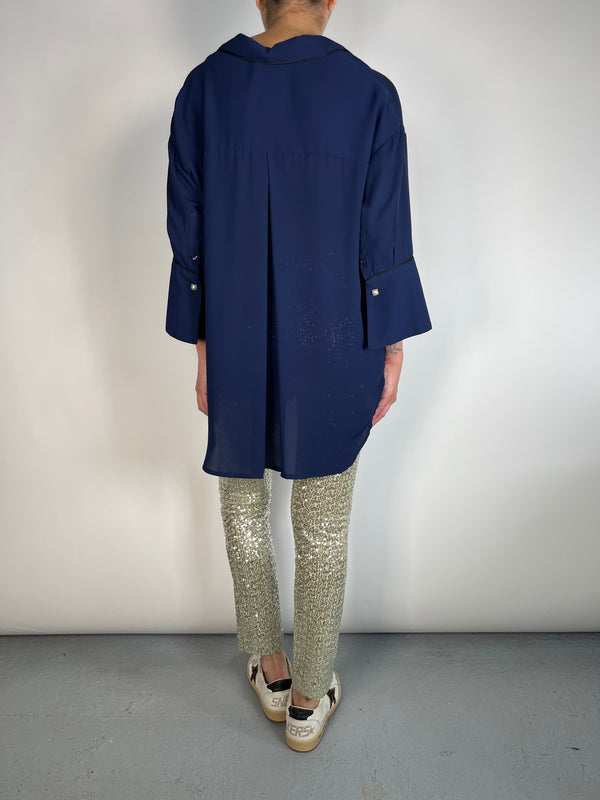 Blusa Azul Marino
