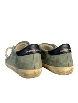 Zapatillas Superstar Military Green Suede