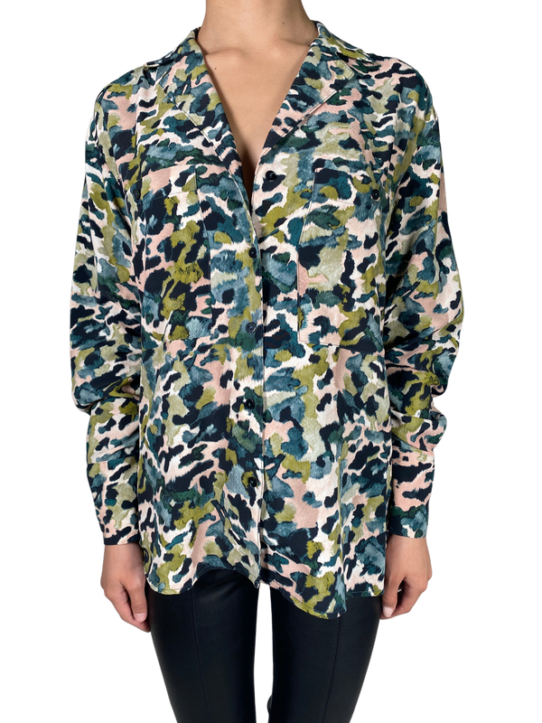 Blusa Estampada Multicolor