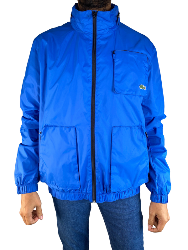 Chaqueta Impermeable Azul Rey