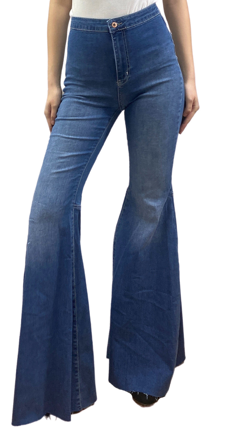 Pantalón Flare Denim