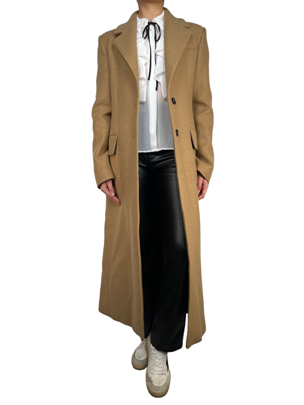 Abrigo Lana Beige