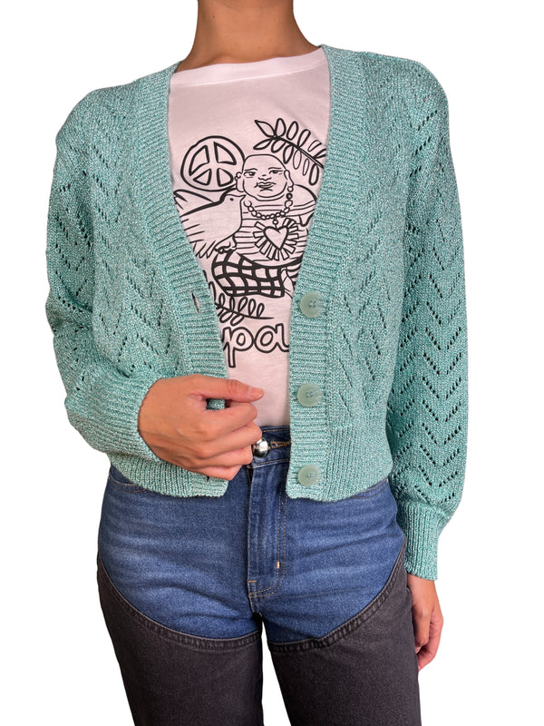 Sweater Fibras Metalizadas