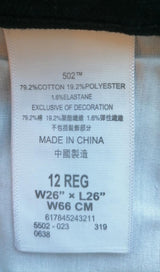 Jeans Negros Skinny