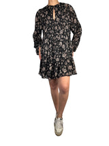 Vestido Mini Flower Print