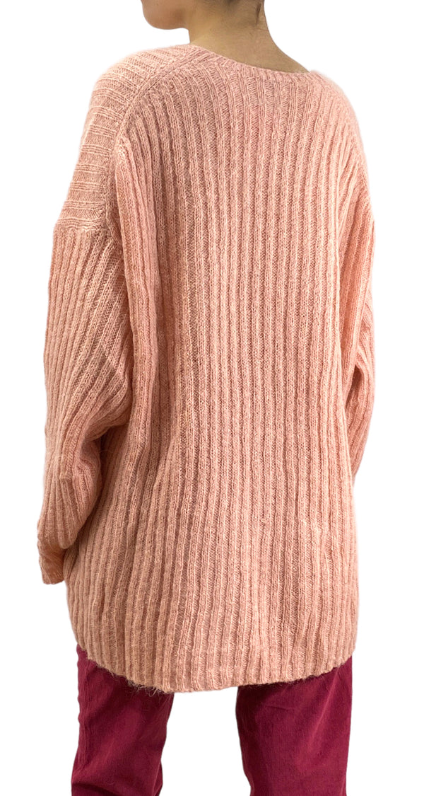 Sweater Tejido Rosado