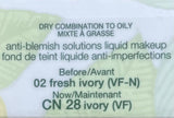 Anti-Blemish Solutions Liquid Makeup CN 28 Ivory (VF)