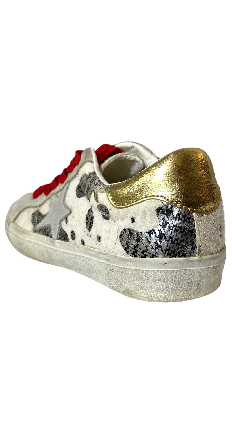 Zapatillas Piel  Blanca