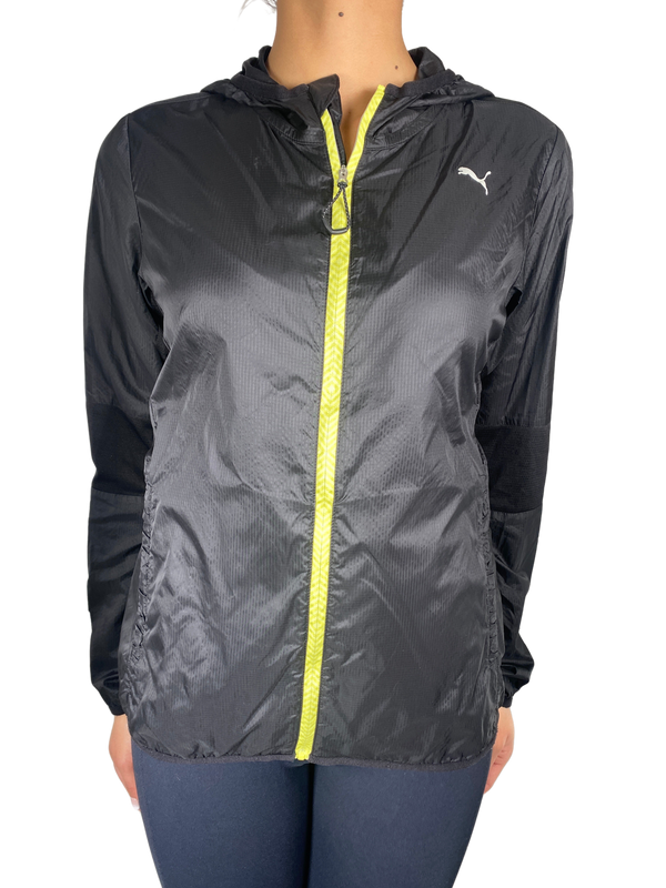 Chaqueta Impermeable Negra