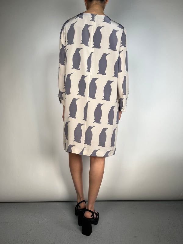 Vestido Estampado Pingüinos