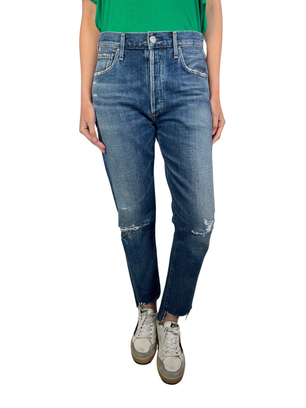 Jeans Liya Hi-Lo Hem Classic Fit