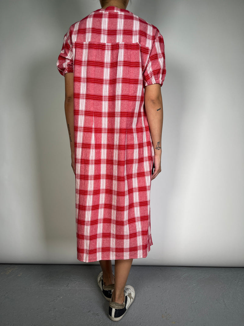 Vestido Maxi Vichy
