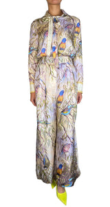 Blusa Seda Birds