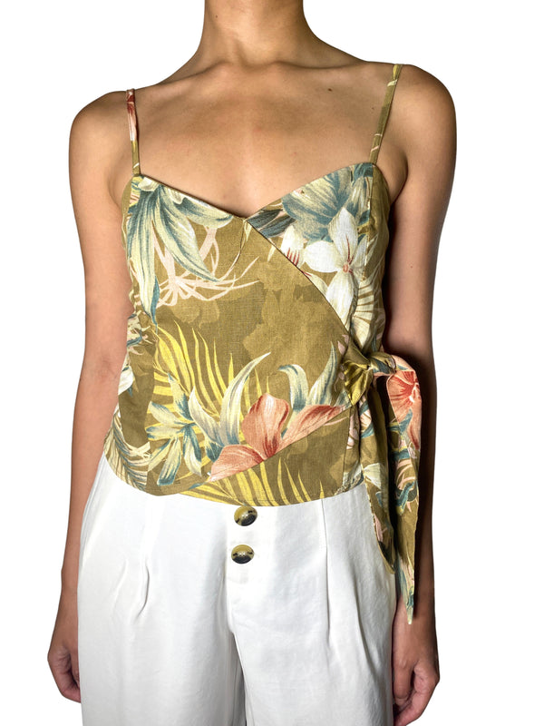 Crop Top Floreado