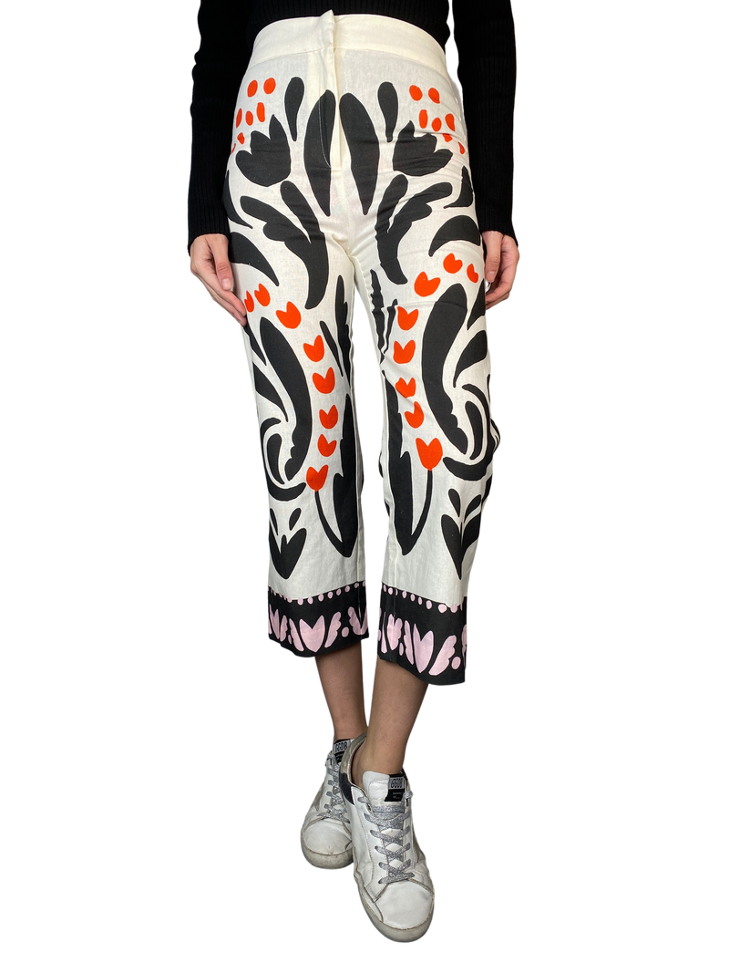 Pantalón Lino Estampado