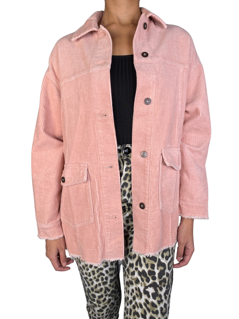 Sobrecamisa Cotelé Rosado