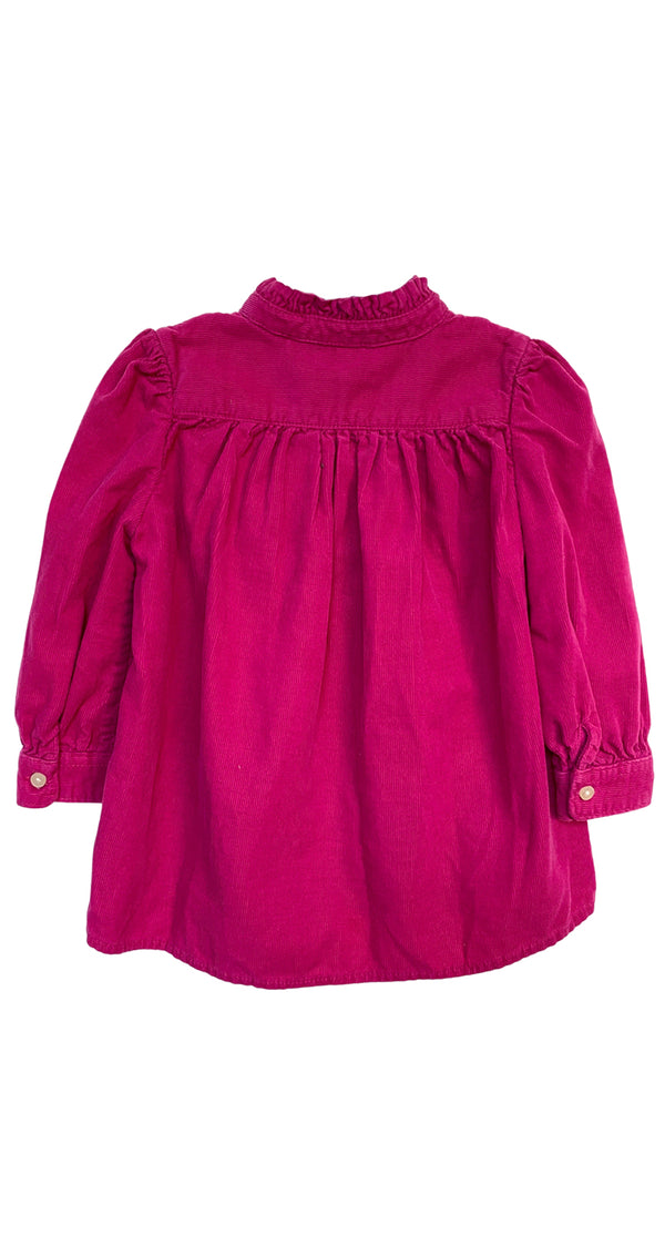 Blusa Fucsia Cotelé