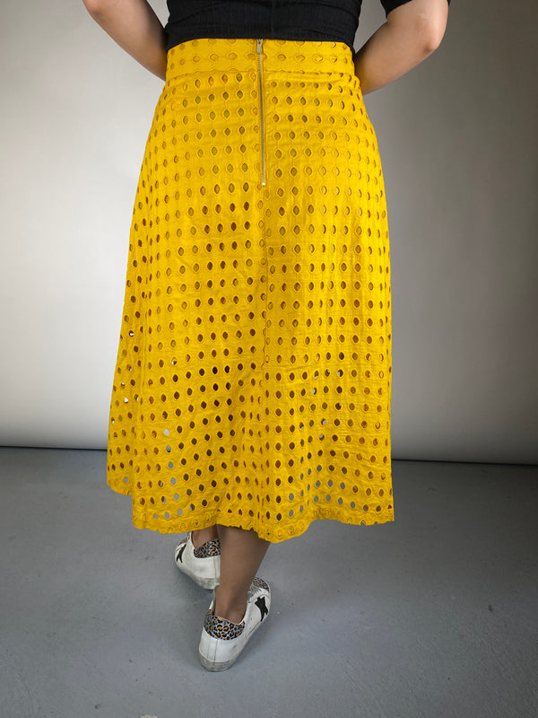Falda Broderie