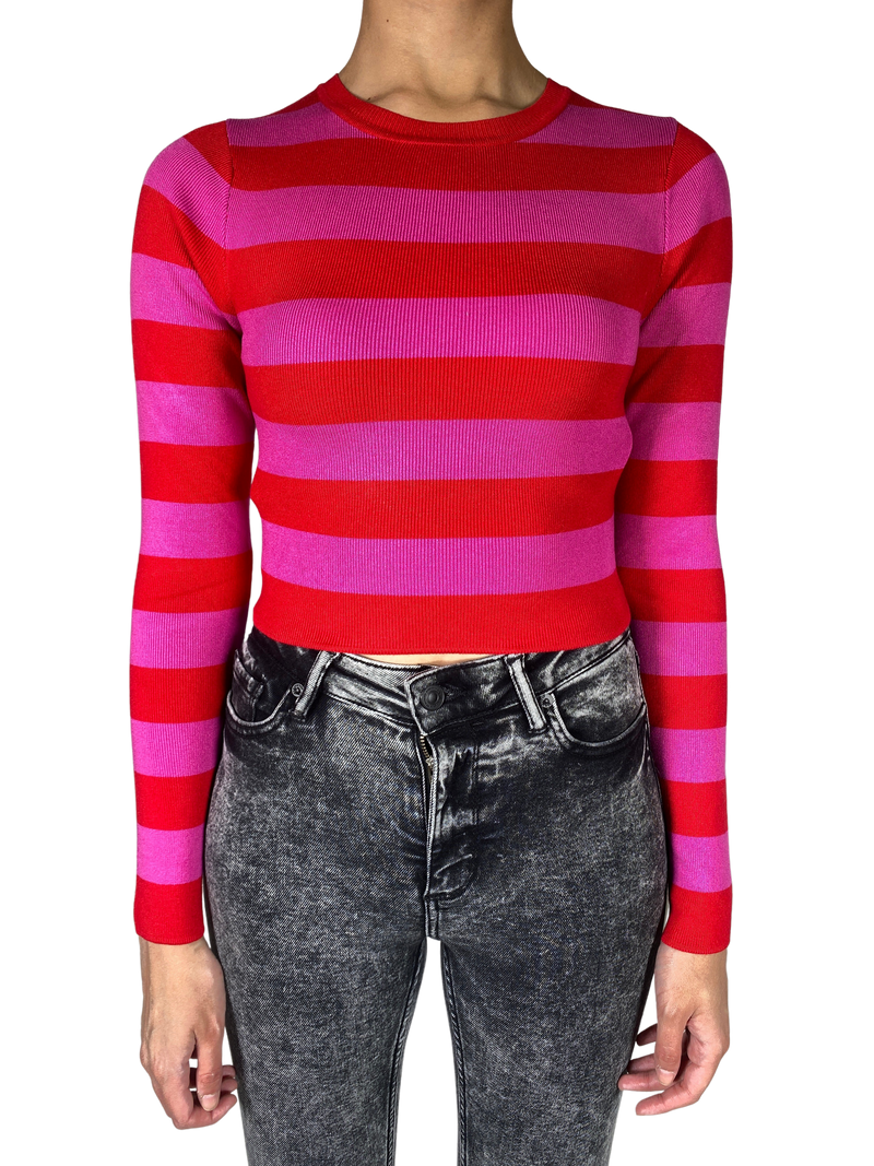Sweater Rayas Bicolor