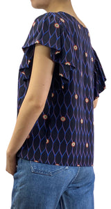 Blusa Seda Estampada