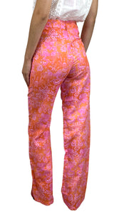 Pantalón Flores Estampada