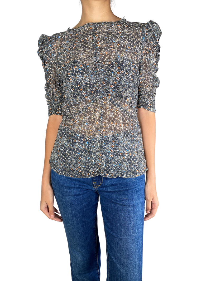 Blusa Seda Isabel Marant Para H&M