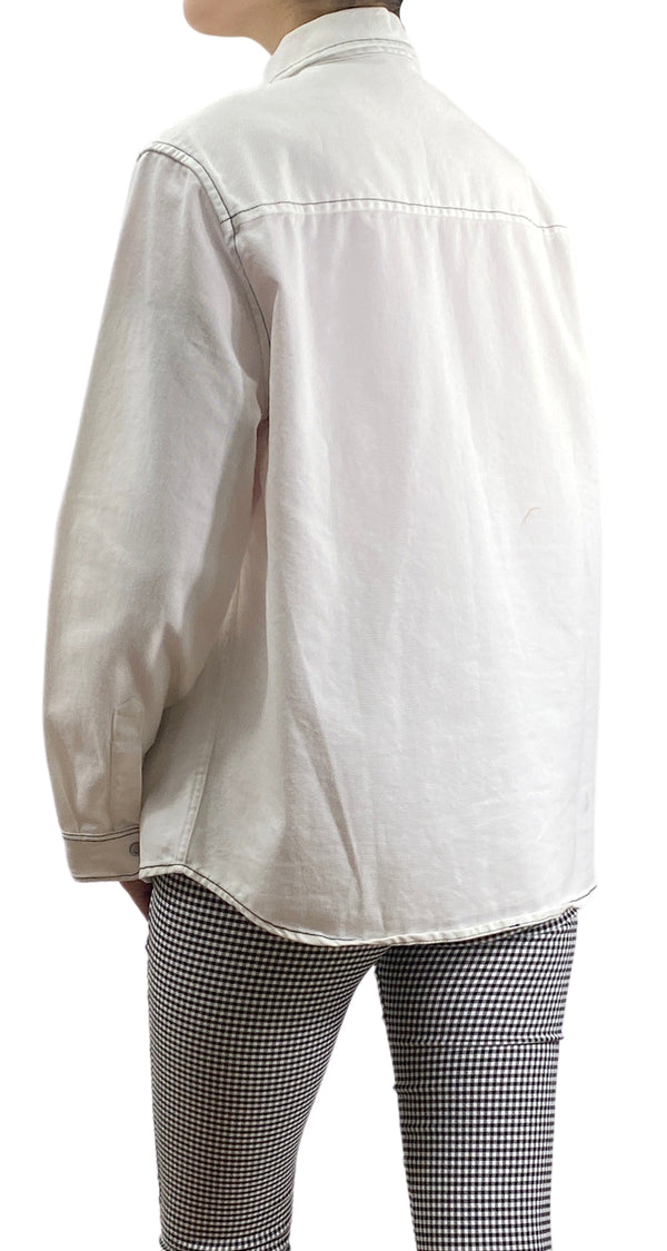 Camisa Denim Blanco