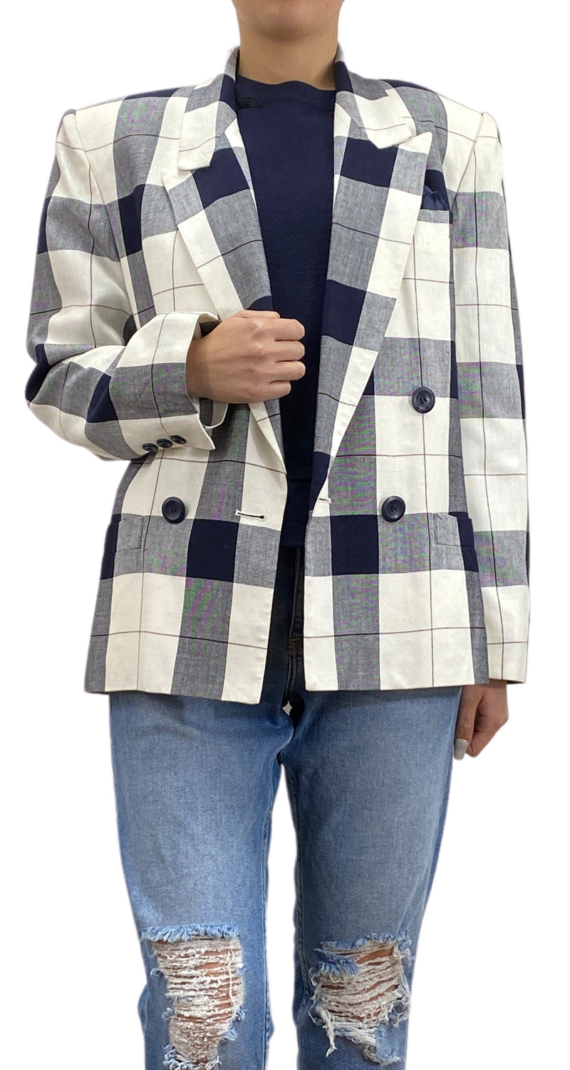 Blazer Cuadros Kasper x A.S.L