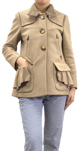 Abrigo Lana Beige
