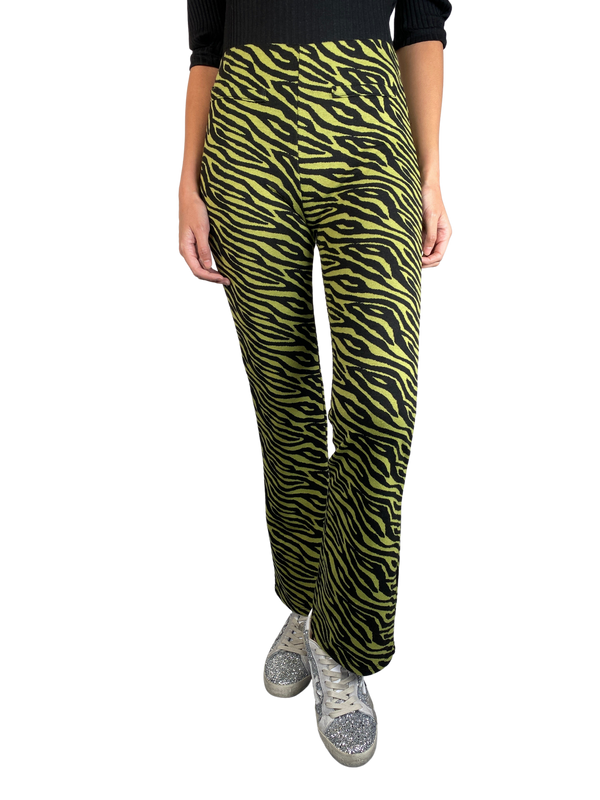 Pantalón Tejido Cebra