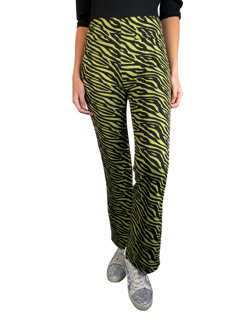 Pantalón Tejido Cebra
