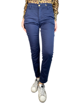Pantalón Tela Azul Ray