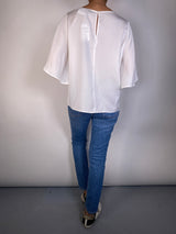 Blusa Mangas Con Vuelo