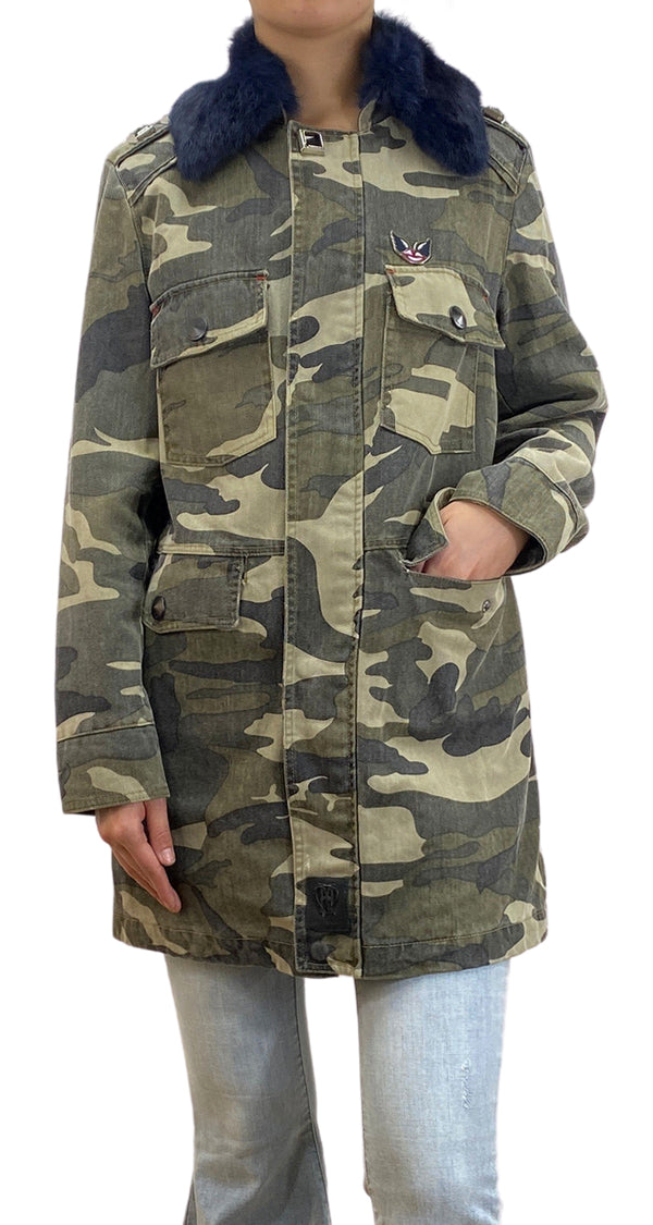 Chaqueta Camuflaje Piel