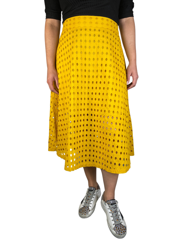 Falda Broderie