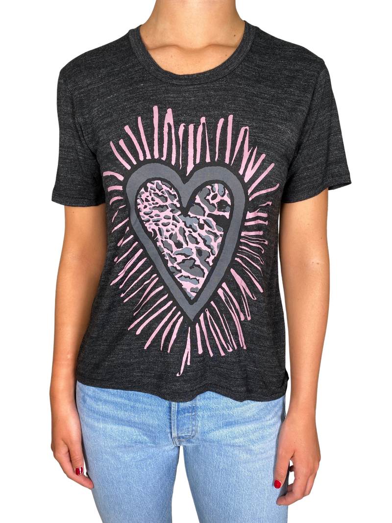 Polera Gris Heart