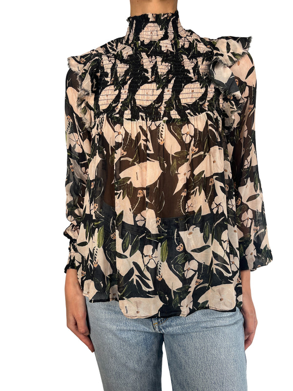 Blusa Cuello Alto