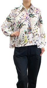 Blusa Blanca Estampada
