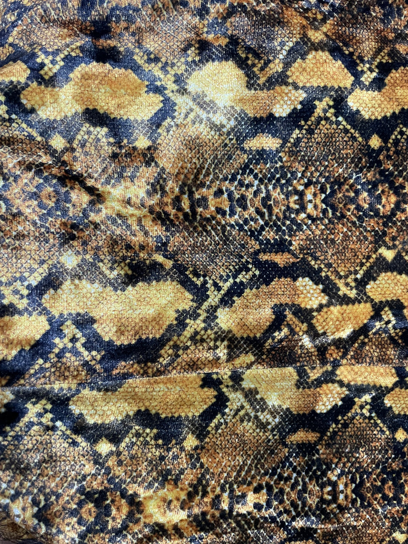 Leggings Animal Print Terciopelo
