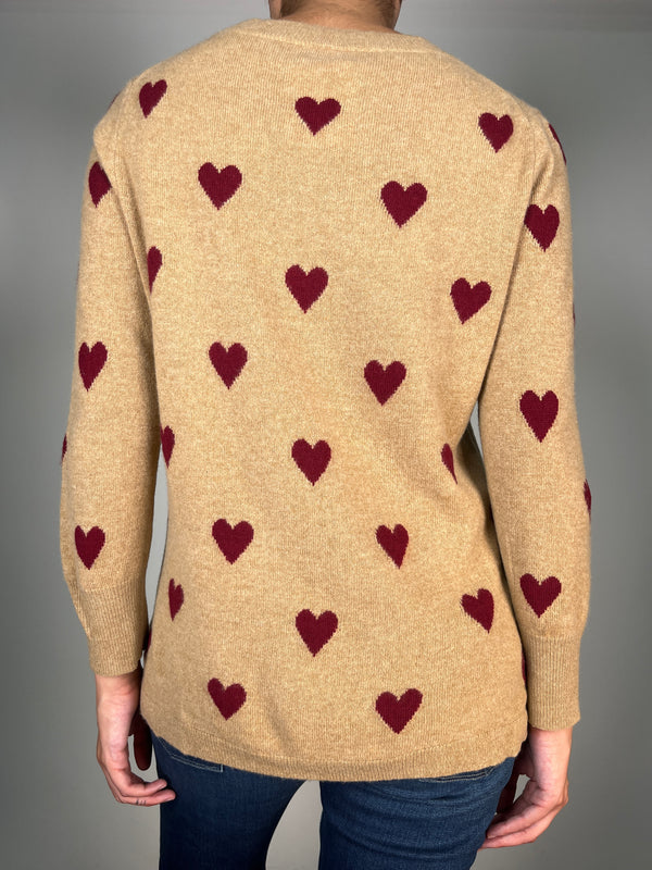 Sweater Cashmere Corazones