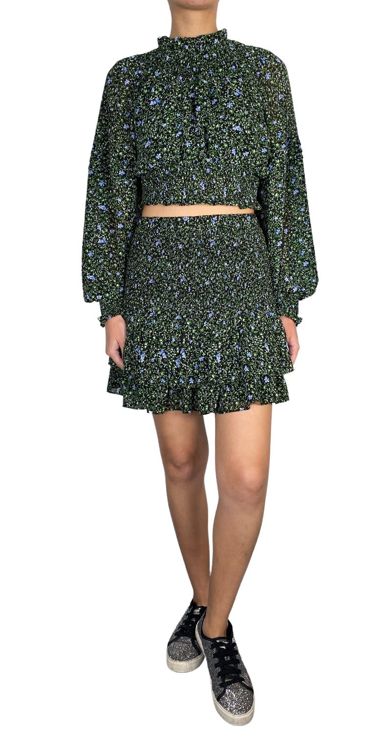 Falda Estampada de Flores