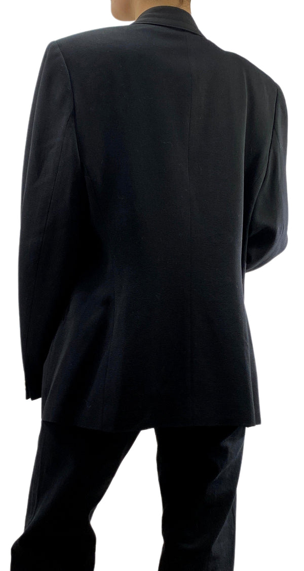 Blazer Negro Lana