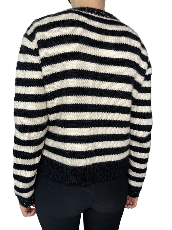 Sweater Lana Merino Rayas