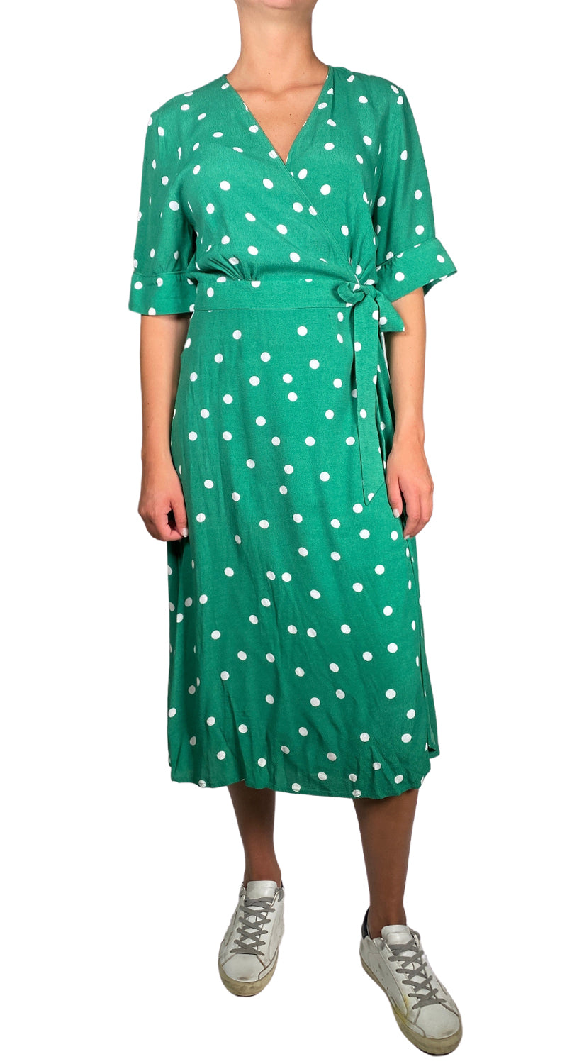 Vestido Verde Lunares