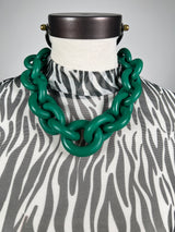 Collar Eslabón Verde