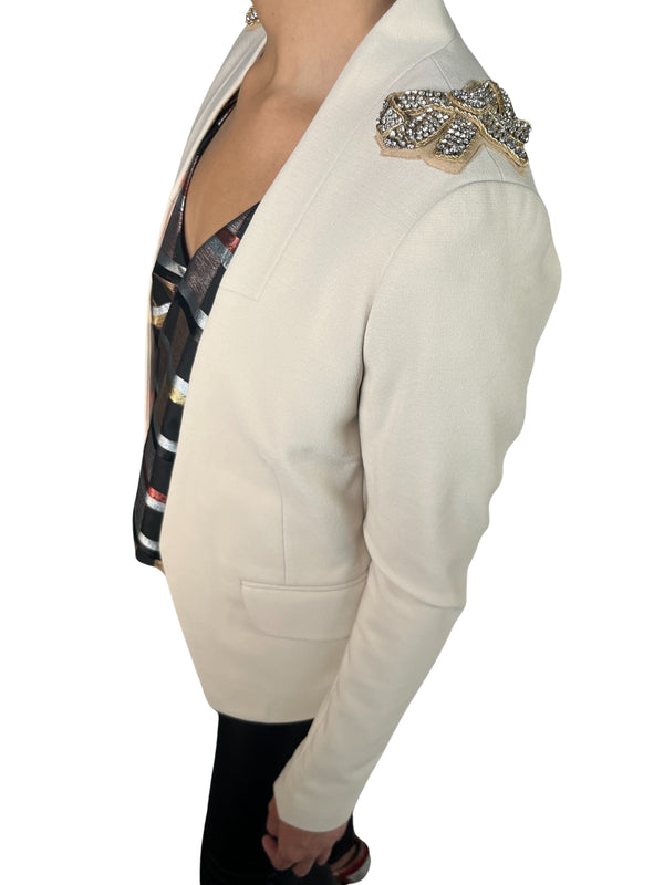 Chaqueta Aplicaciones Hombro